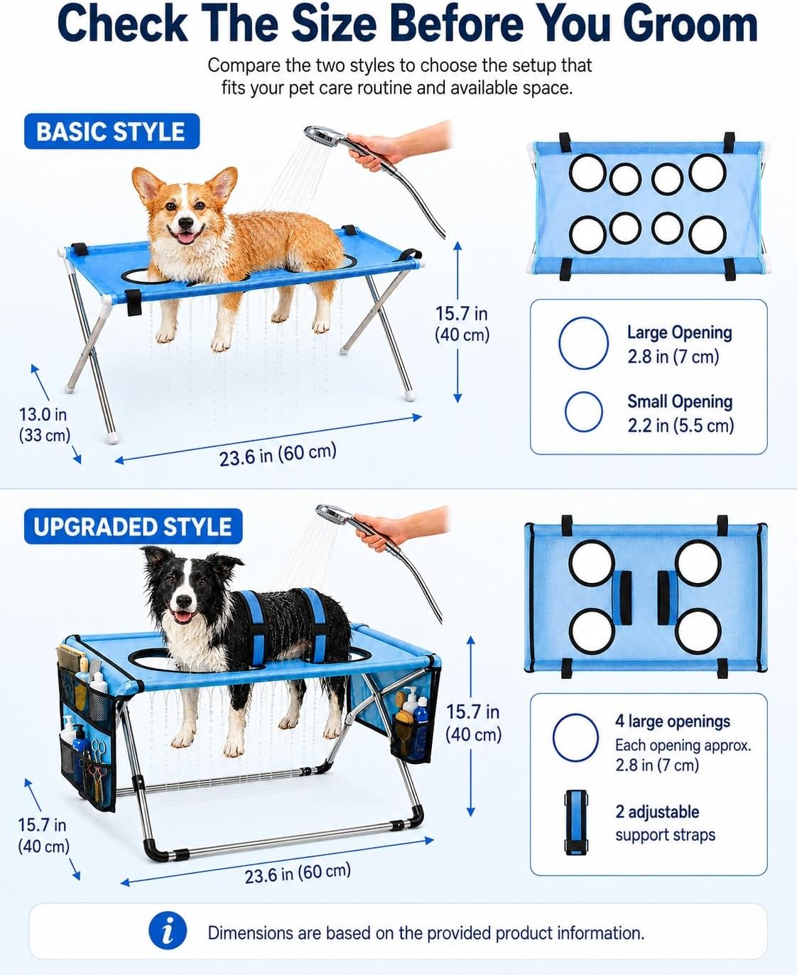 Pet Grooming Hammock Stand