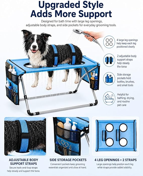 Pet Grooming Hammock Stand